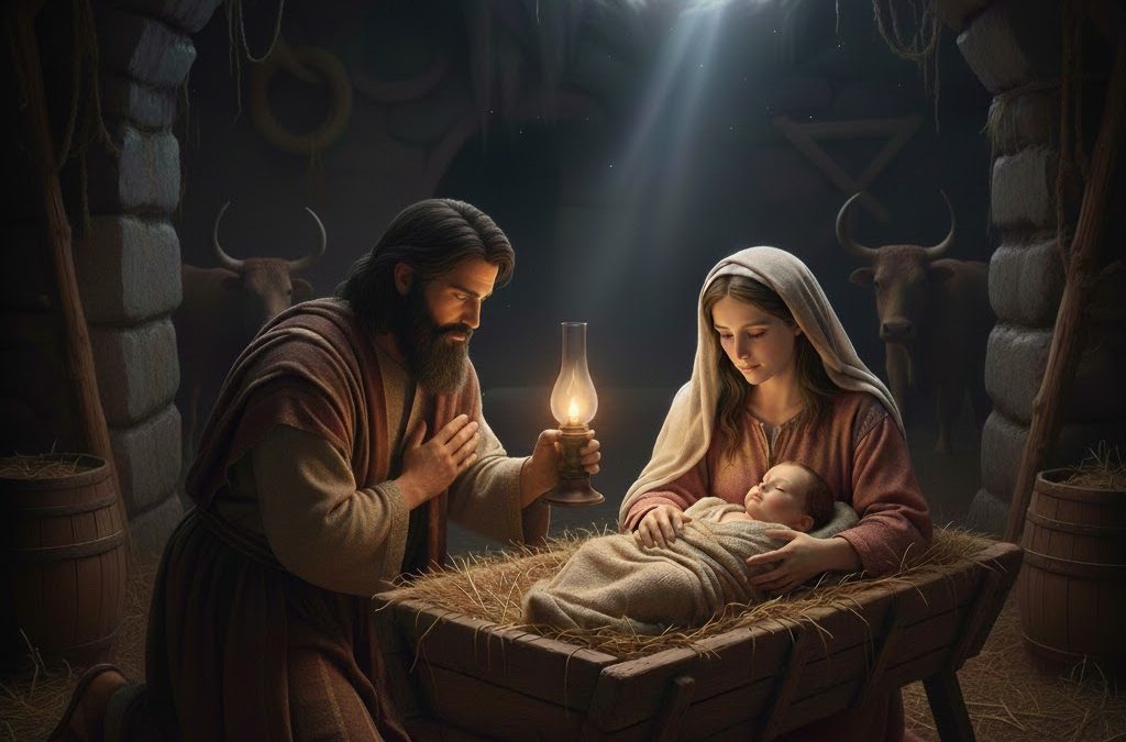 Jesus may not have actually been born in a stable but a room in a house where animals were kept