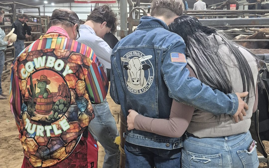 Christian cowboys, like all believers, are meant to be in community together, praying for each other