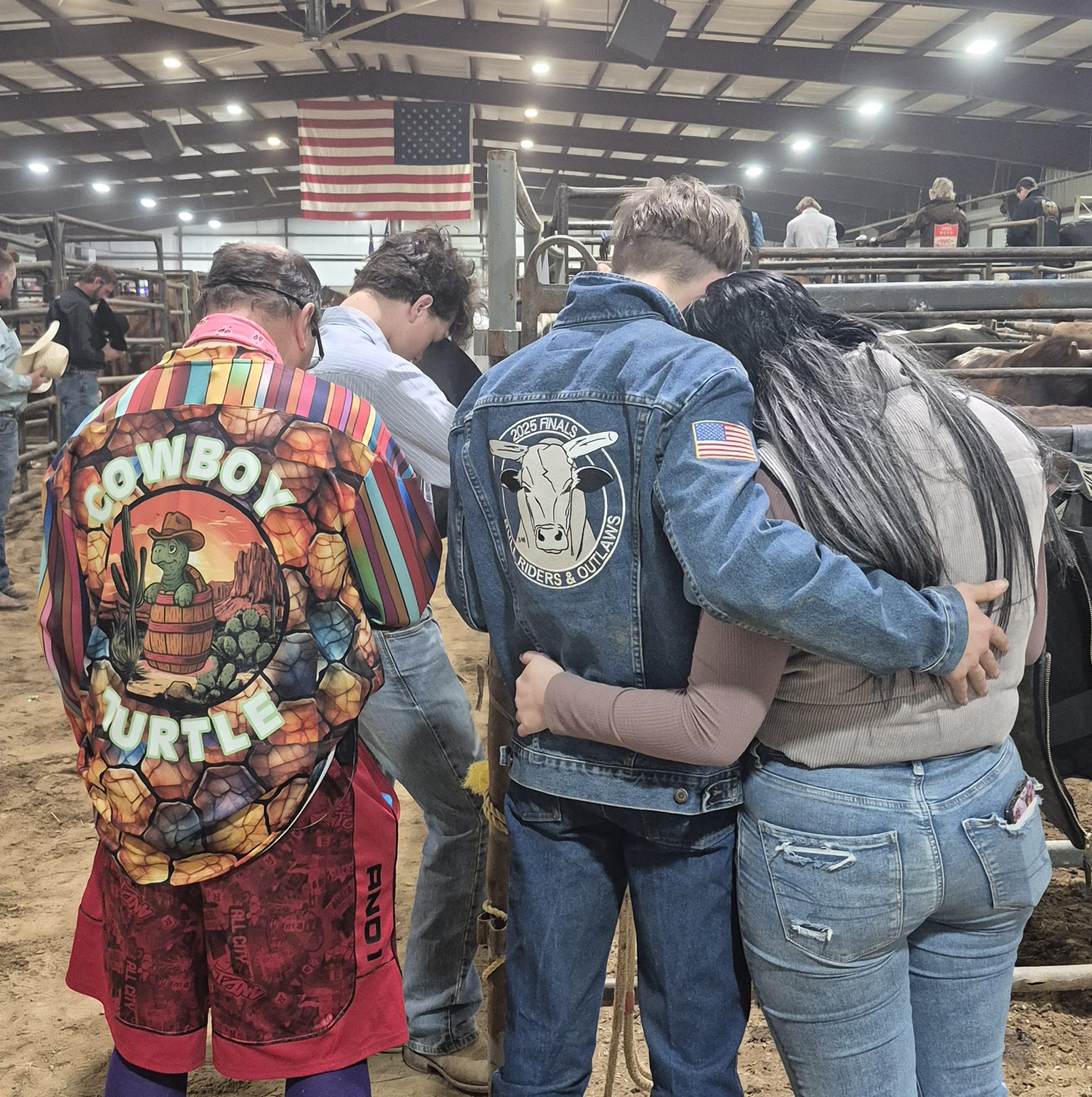 Christian cowboys, like all believers, are meant to be in community together, praying for each other