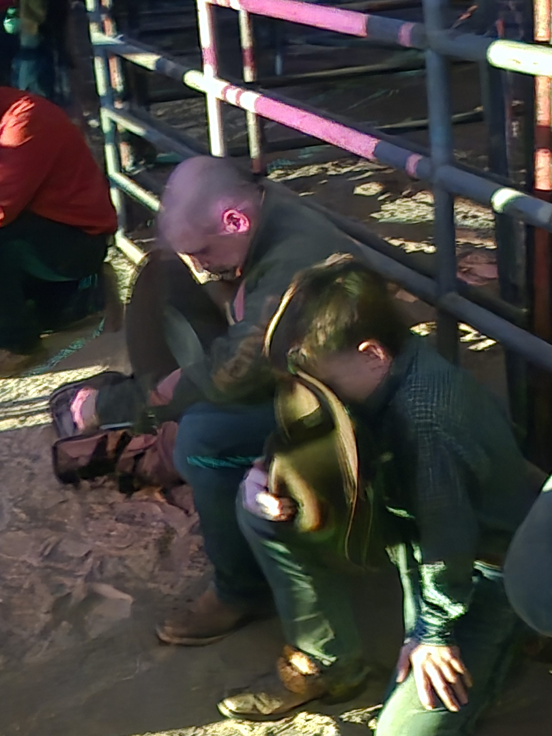 Christian rodeo dad and his son