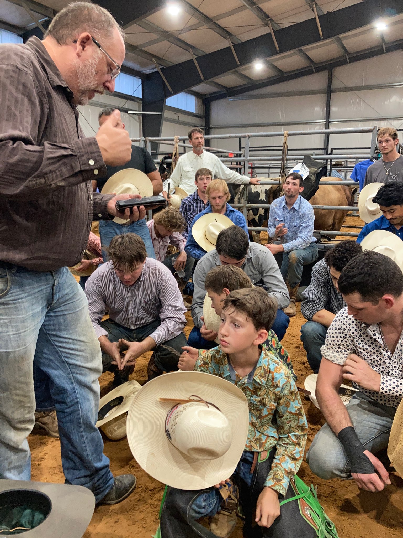 Holding cowboy church is one way we demonstrate love to Christian cowboys at rodeos and bull ridings